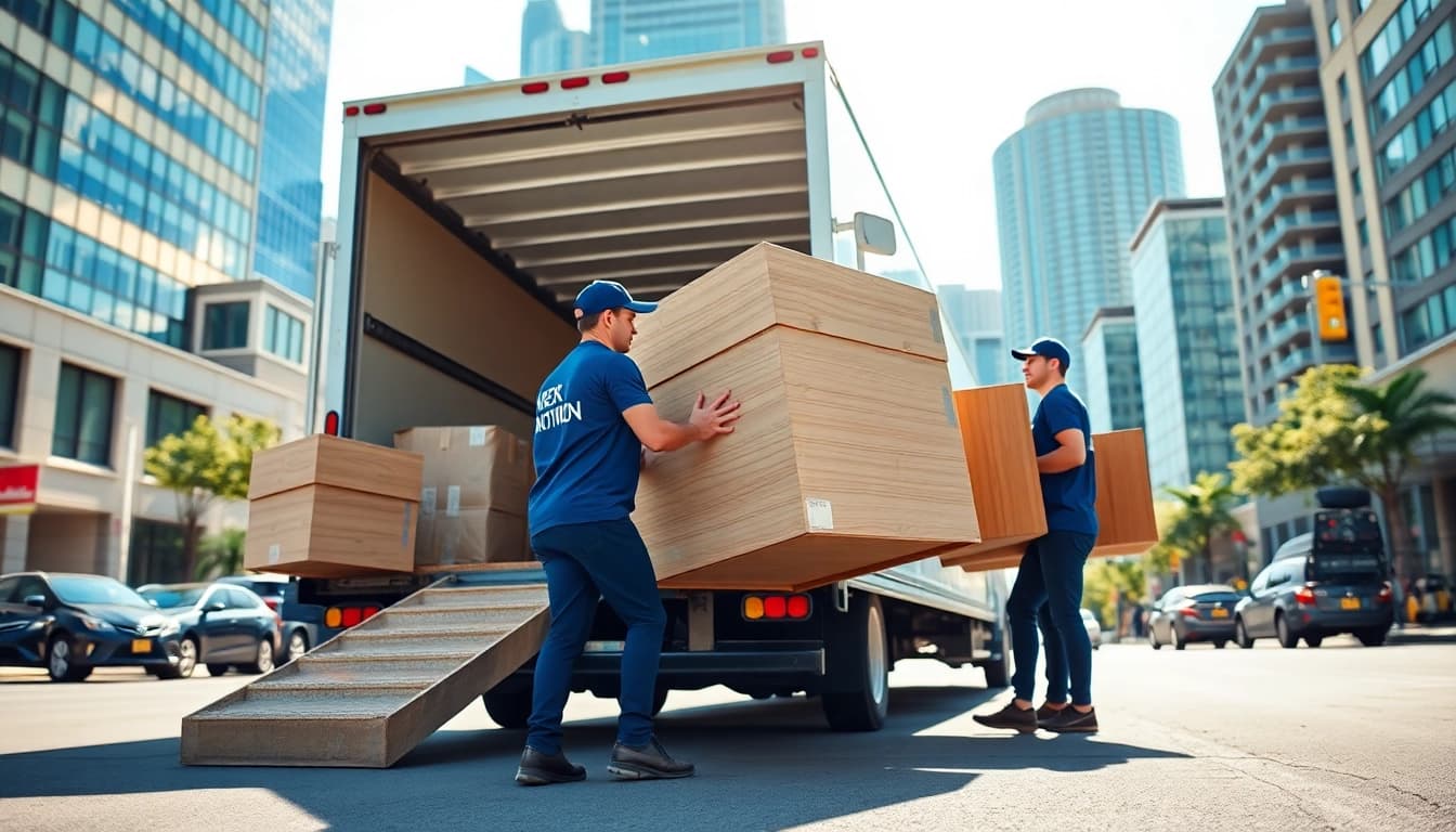 Best Toronto Movers actively organizing a local move, showcasing professionalism and efficiency.
