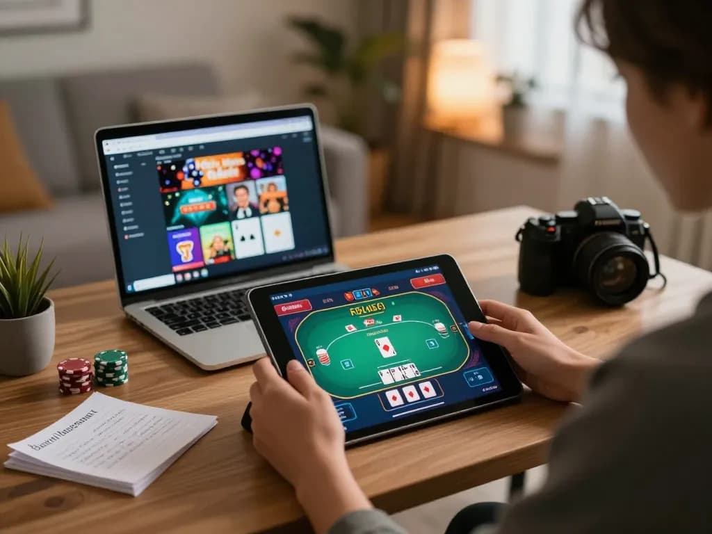 Engage in đăng ký qq88 for online casino gaming at home with strategic bankroll management.