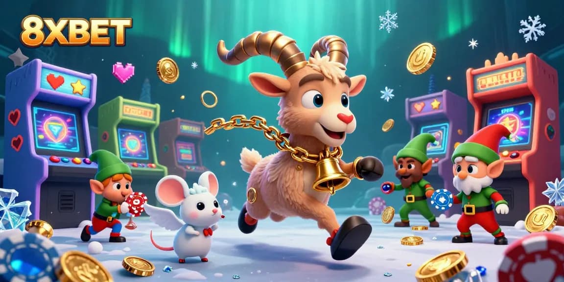 8XBET offers thrilling gameplay experiences, featuring a vibrant 3D casino with engaging characters and dynamic elements.