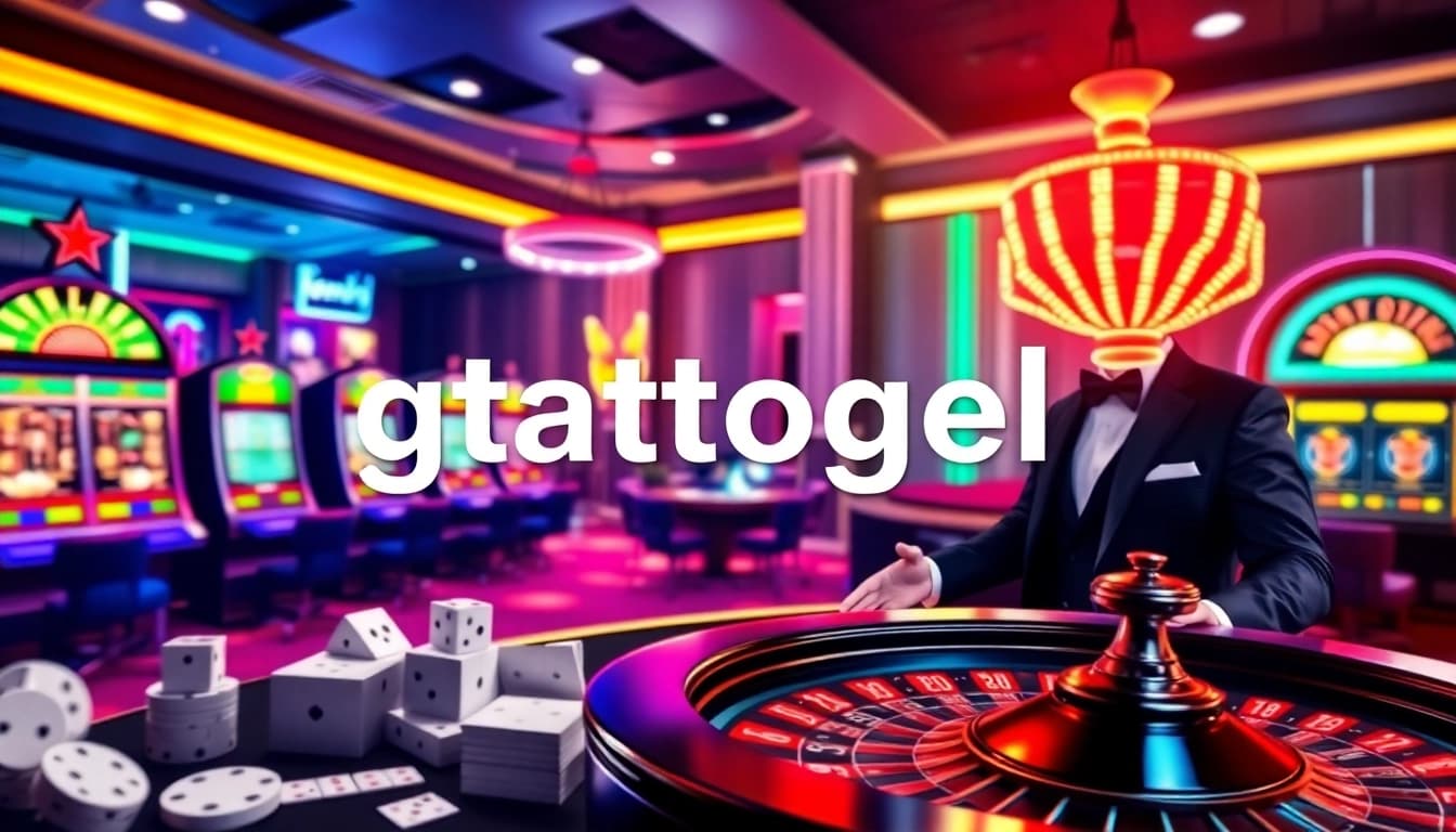 Experience thrilling action with gtatogel alternatif in a vibrant online casino setting filled with slot machines and exciting games.