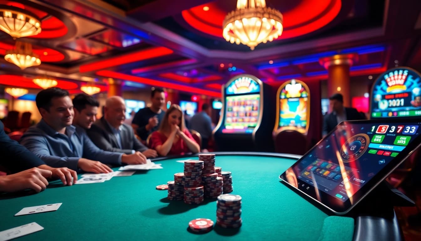 Experience the thrill of online gambling at https://dola88vn.com/ with vibrant casino visuals and action.