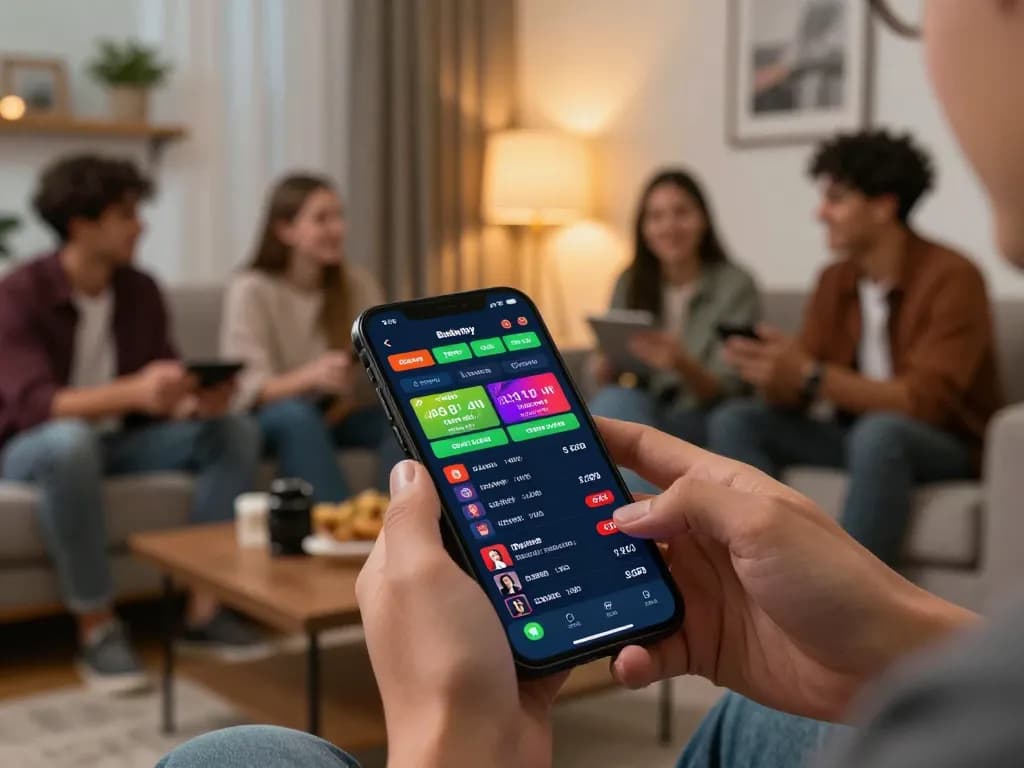 Man88 user engaging in dynamic sports betting action on smartphone.
