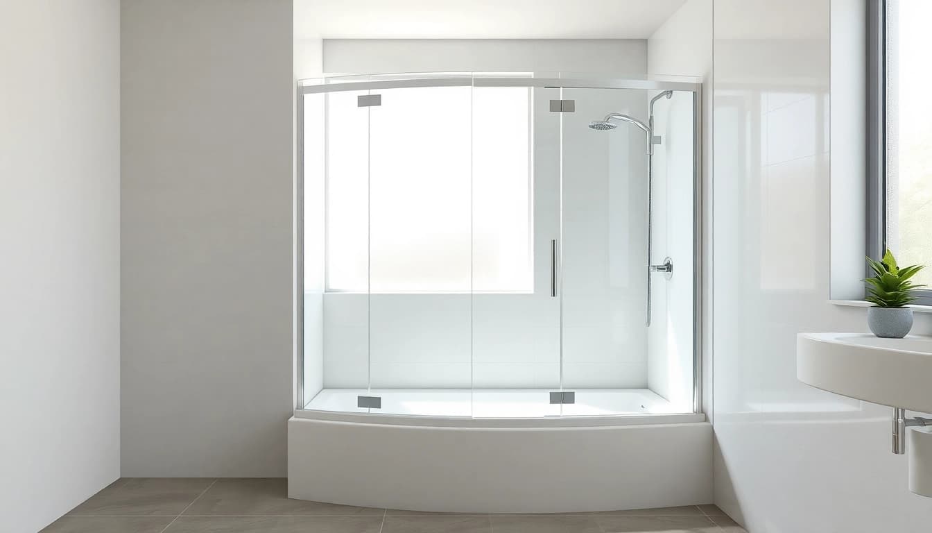 Enhance your bathroom with a stylish corner shower screen frameless that features sleek glass design and modern aesthetics.
