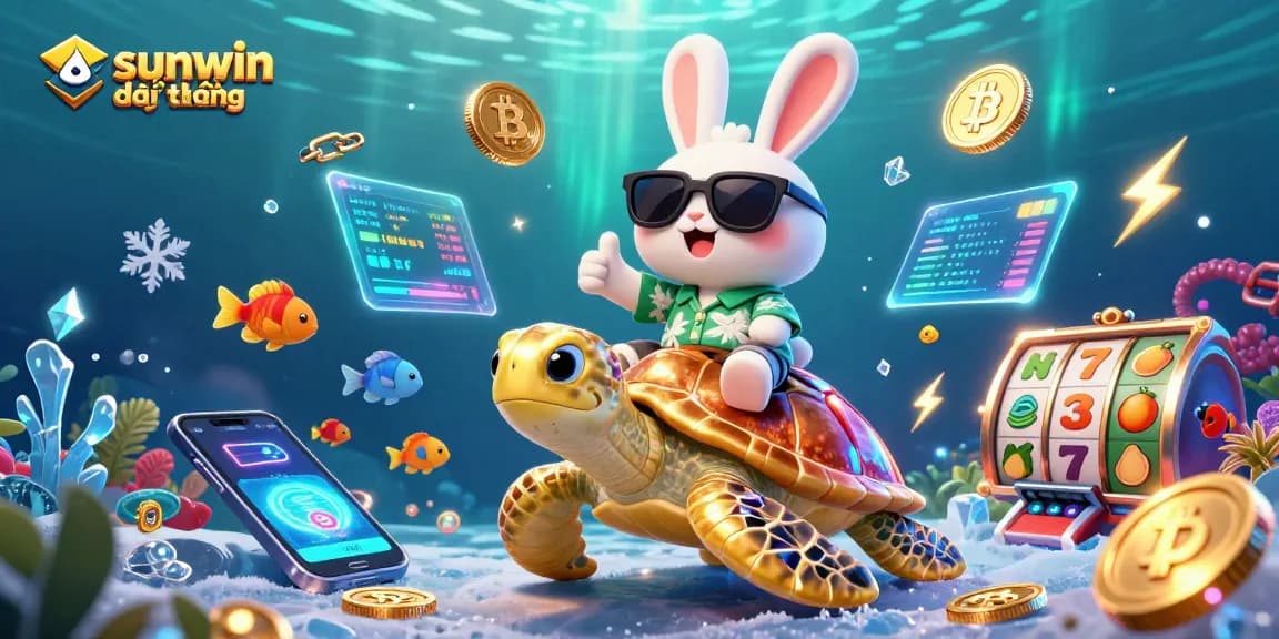 Experience thrilling gameplay with sunwin đổi thưởng in this vibrant 3D casino scene.