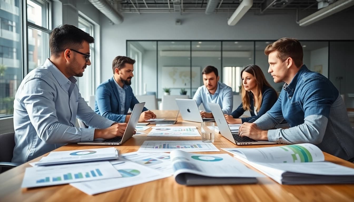 Boosting insights with Content Gap Analysis in a professional office setting.