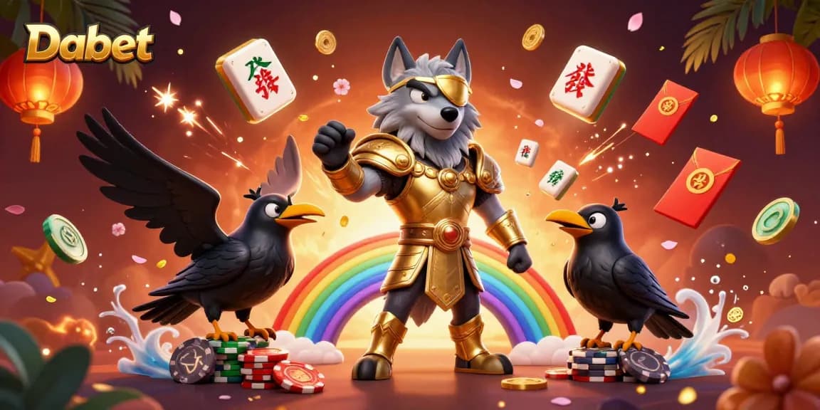 Engage in thrilling gameplay at Dabet with Norse-inspired characters and exciting casino elements.