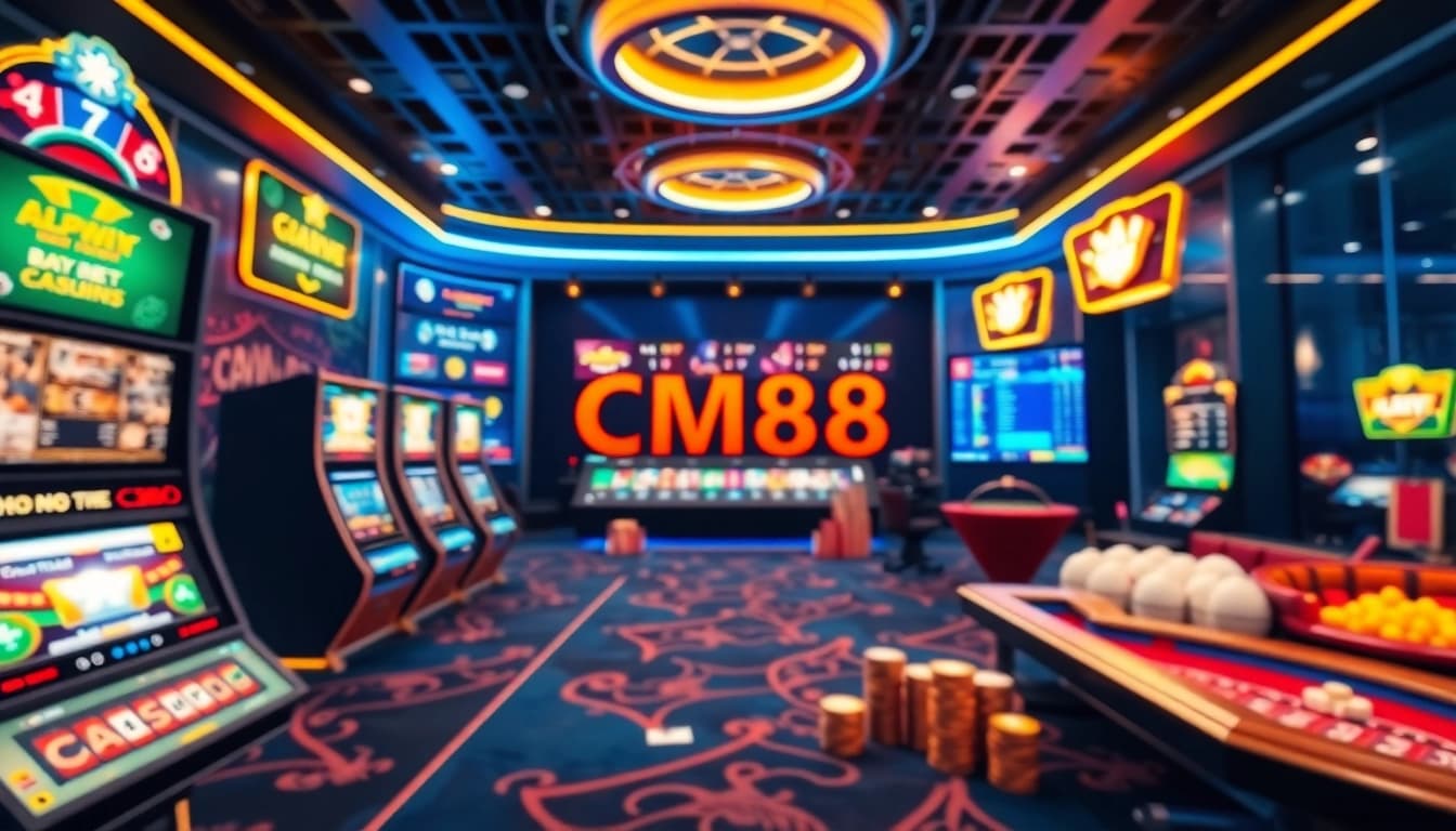 Experience the excitement of CM88's modern online casino with vibrant games and user-friendly interface.