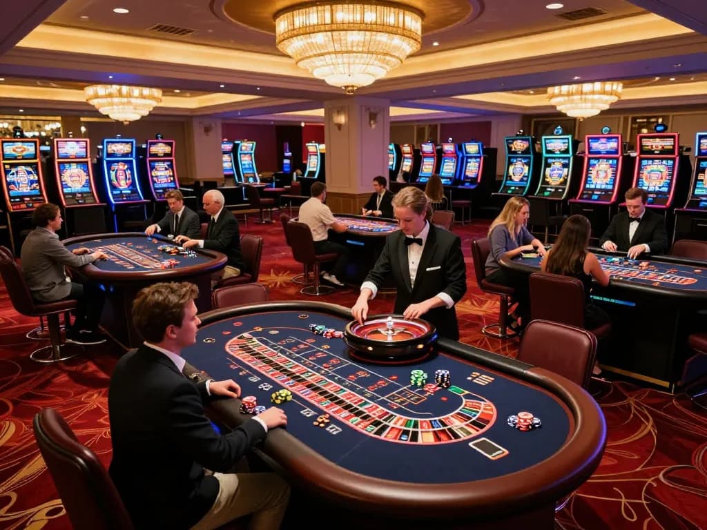Experience the excitement of TG88 casino with vibrant roulette gameplay and luxury atmosphere.