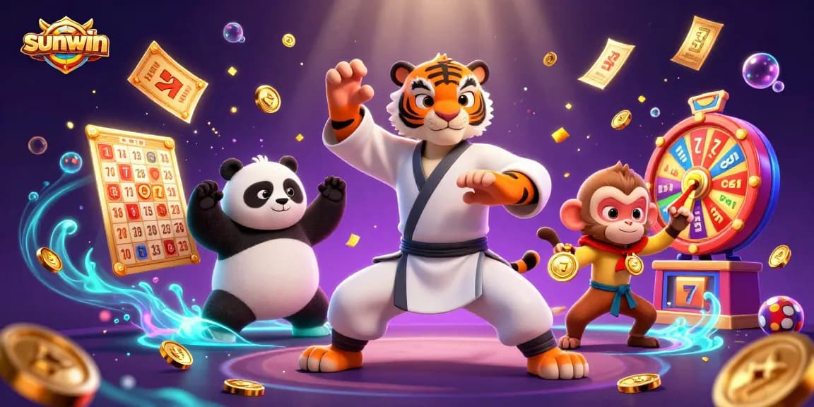 Experience thrilling gaming moments at sunwin with vibrant slots, dynamic jackpots, and engaging characters.
