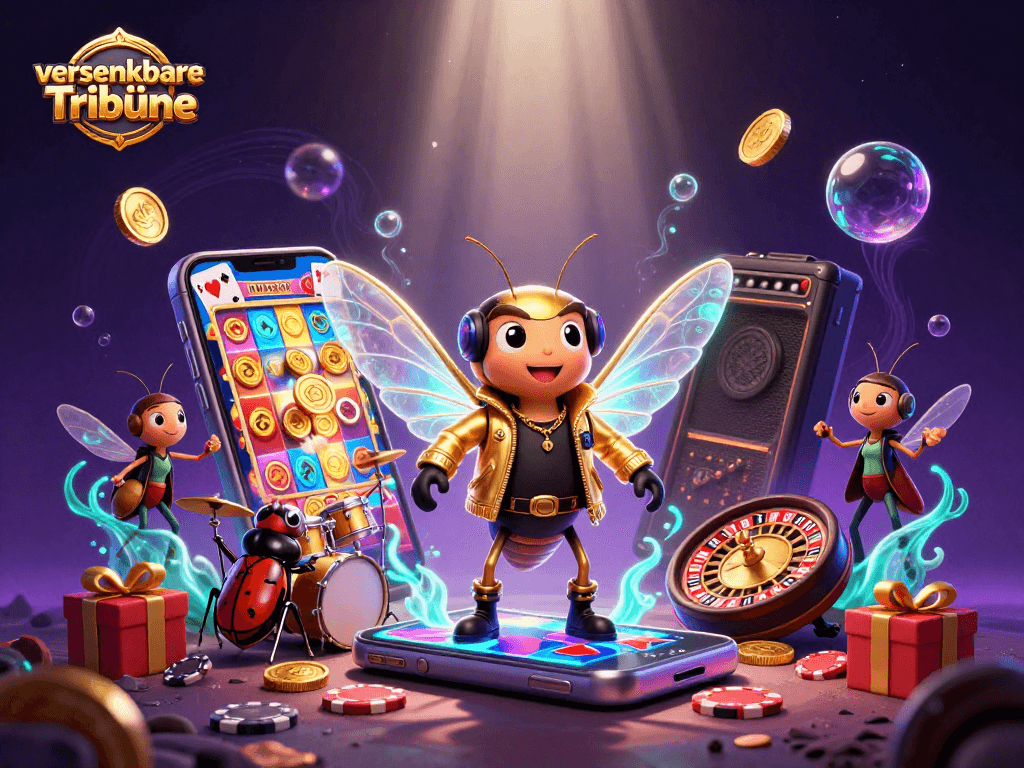 Erleben Sie die versenkbare Tribüne beim Glücksspiel, mit aufregenden Slot-Spielen und dynamischen Effekten.