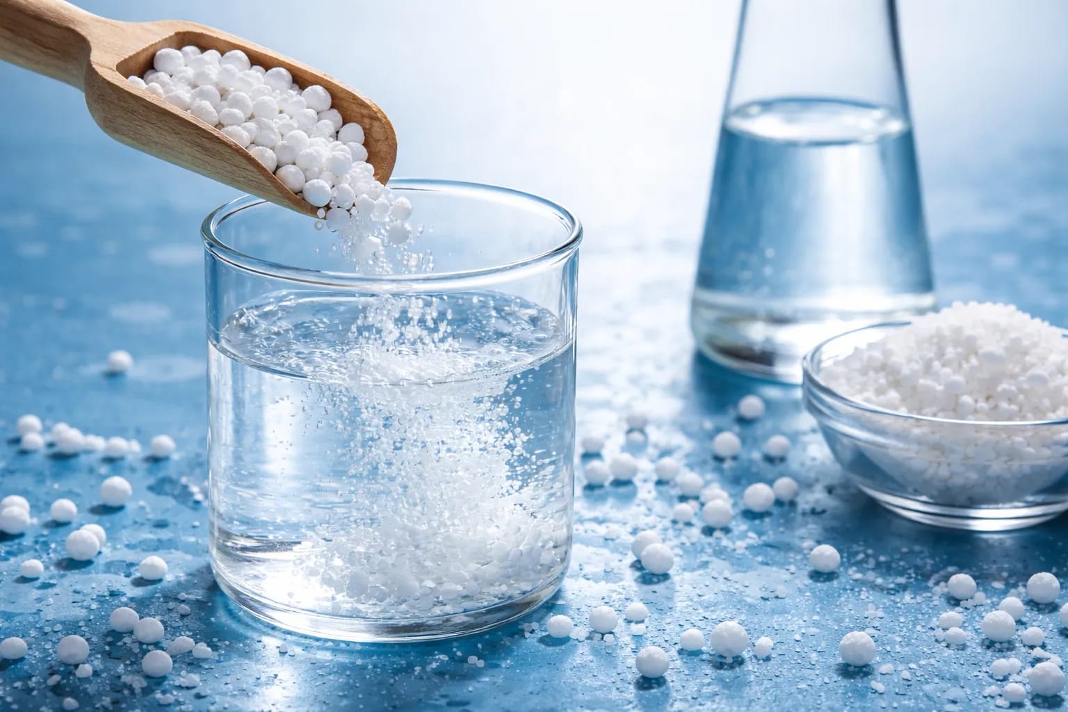 calcium chloride in water