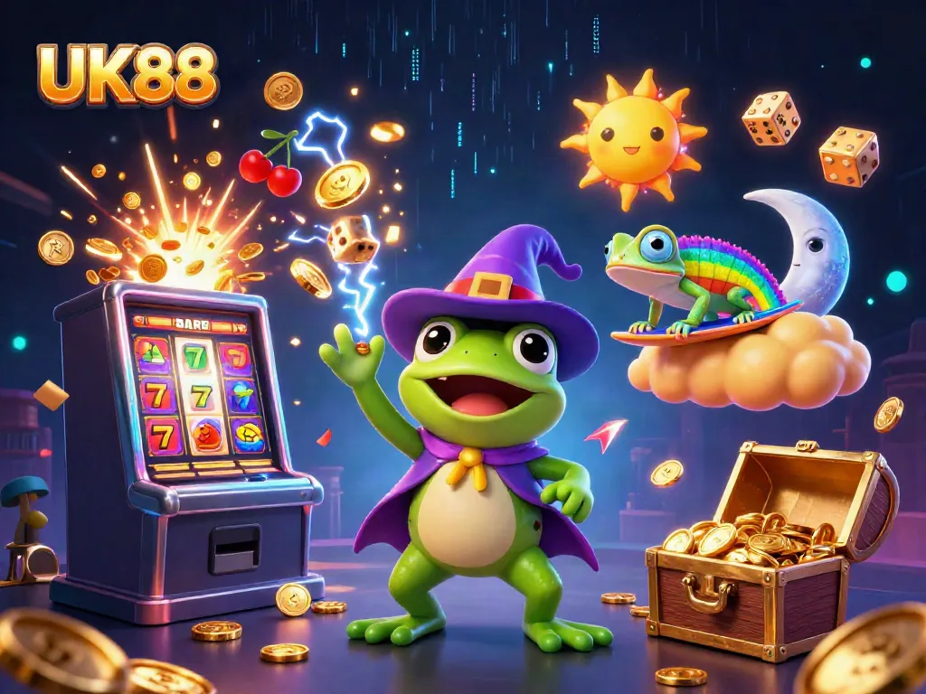 Experience the enchanting UK88 online gaming world with vibrant characters and golden rewards.