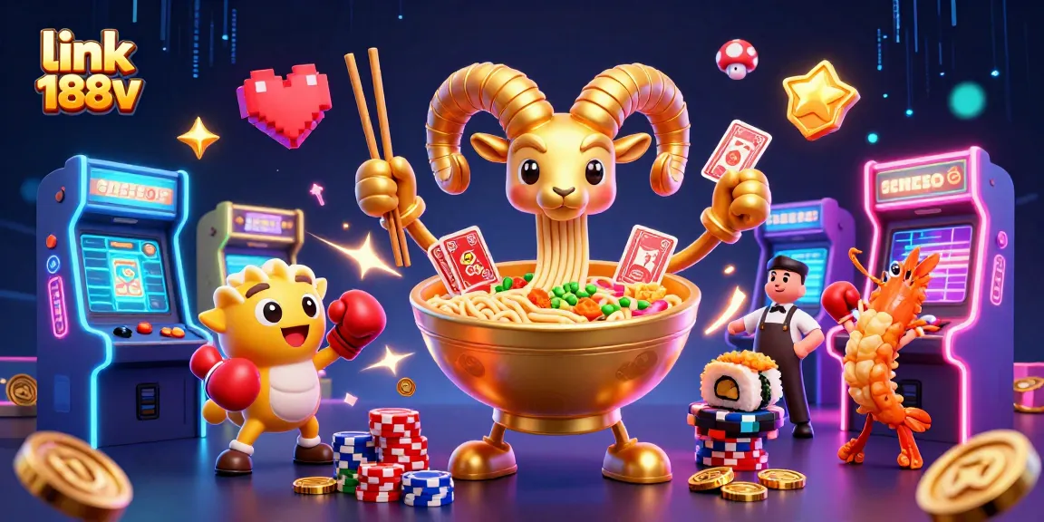 Join the excitement with link 188v, where colorful characters and casino games create thrilling fun!