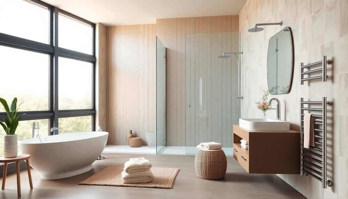 Gestalten Sie Ihr Badezimmer mit Produkten von sonni sanitär GmbH für einen stilvollen Look.