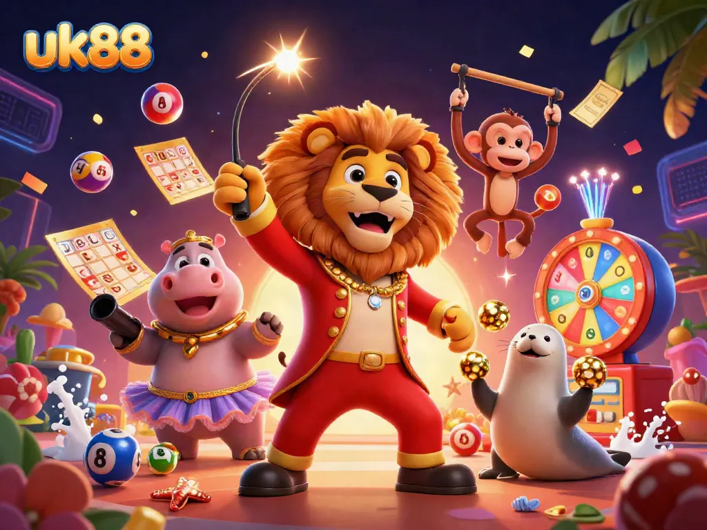 Engage in the exciting world of uk88 with dynamic characters and vibrant casino elements.