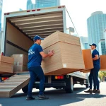Best Toronto Movers actively organizing a local move, showcasing professionalism and efficiency.
