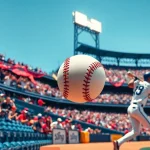 mlb중계 현장에서 열광하는 팬들이 있는 경기를 생생하게 포착한 장면