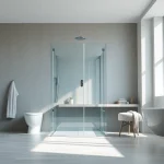 Die eleganten Designerprodukte von sonni sanitär GmbH in einem modernen Badezimmer-Setting präsentieren sich stilvoll.