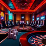 Experience the thrill of gambling at U888 with vibrant casino tables and exciting gameplay.