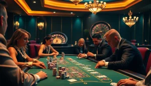 High-stakes poker action at https://88xx.now/ with luxury chips and cards in an exciting casino setting.