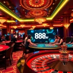Experience thrilling action at 888NEW with vibrant casino games and lively players.