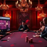 Gambling excitement at https://win88.cfd/ with a luxurious poker table and thrilling players.