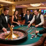 VA88 roulette table attracting players with vibrant chips and dynamic gameplay atmosphere