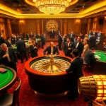 CM88 casino scene with roulette wheel, poker tables, and vibrant slot machines.