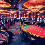 Players winning big at TT88 casino, surrounded by vibrant slot machines and roulette tables.