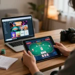 Engage in đăng ký qq88 for online casino gaming at home with strategic bankroll management.