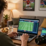 Engaging in online sports betting with live odds highlights and analysis at home