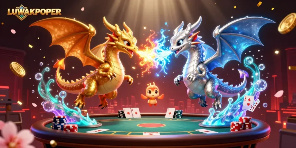 LuwakPoker creates engaging poker experiences with lively dragon characters in a vibrant gaming universe