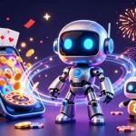Experience thrilling gameplay at hitclub with vibrant 3D illustration showcasing diverse casino elements.