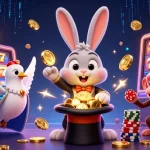 Experience excitement at mastercard casinos with our magical illustration featuring casino elements in a vibrant setting.