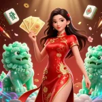 Experience the excitement of 388bet with vibrant casino elements and cultural richness in this dynamic scene.