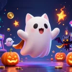 Engage in thrilling gambling at u888br with ghostly charm and glowing casino elements.