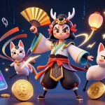 Engage in exciting gambling action with ok988 info highlighted in a vibrant 3D casino scene.