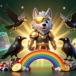 Play engaging slots with da88 by leveraging the energy of Odin's mythological essence in a vibrant scene.