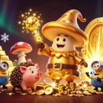 Engage with luongson tv's thrilling gold-spinning wizardry amid treasure and gems.